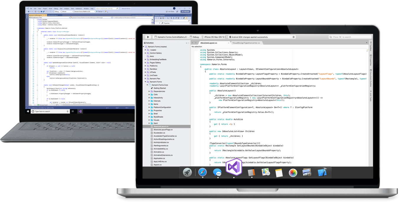 issues with visual studio for mac